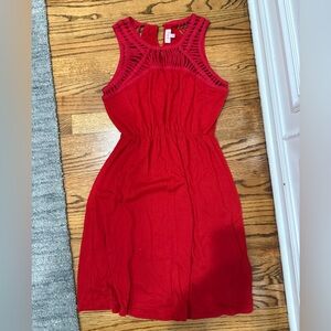 Stitch Fix Pixley Red Sleeveless Dress